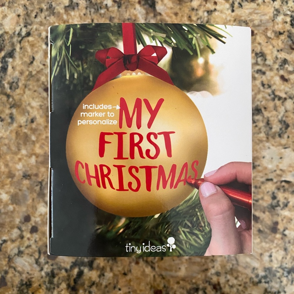 Tiny Ideas - Baby’s Print Ball Ornament